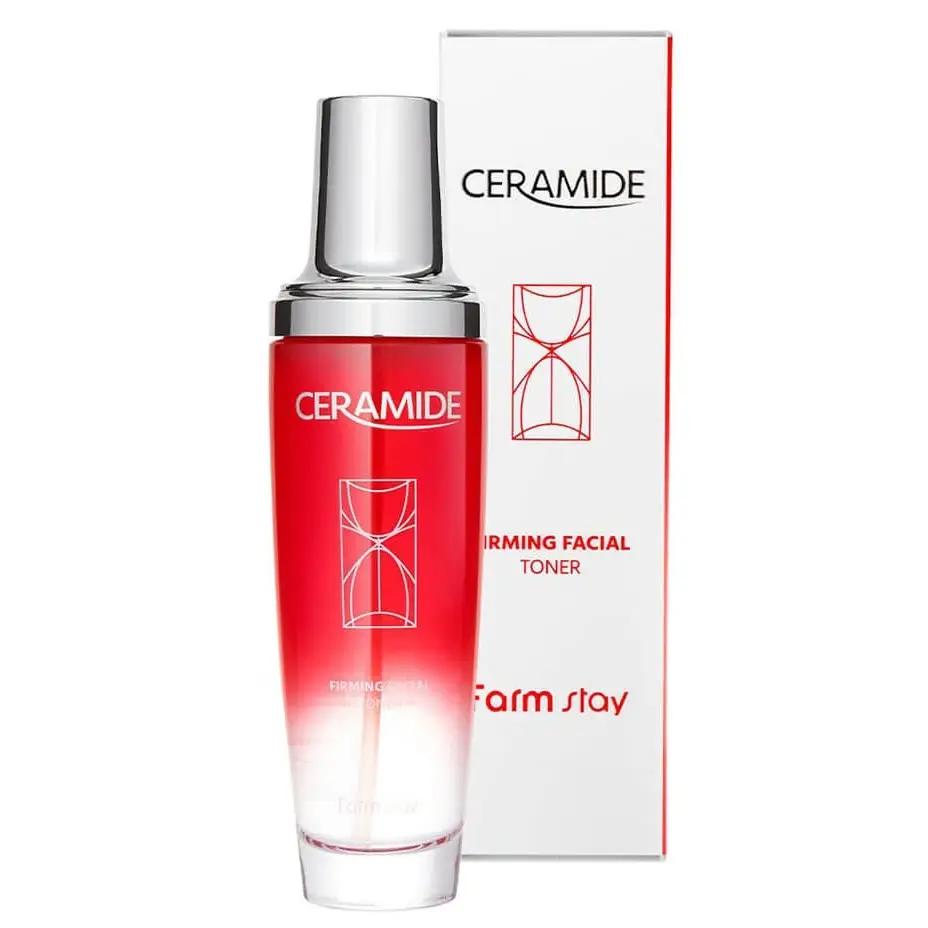 Тонер с керамидами для увлажнения и обновления кожи Ceramide Firming Facial Toner FarmStay 130 мл
Тонер с керамидами для увлажнения и обновления кожи Ceramide Firming Facial Toner FarmStay 130 мл