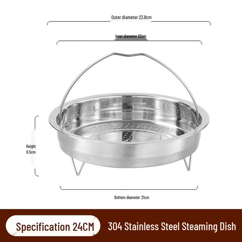 Changbaosen Stainless Steel Steamer Basket with Handle
Changbaosen Stainless Steel Steamer Basket with Handle