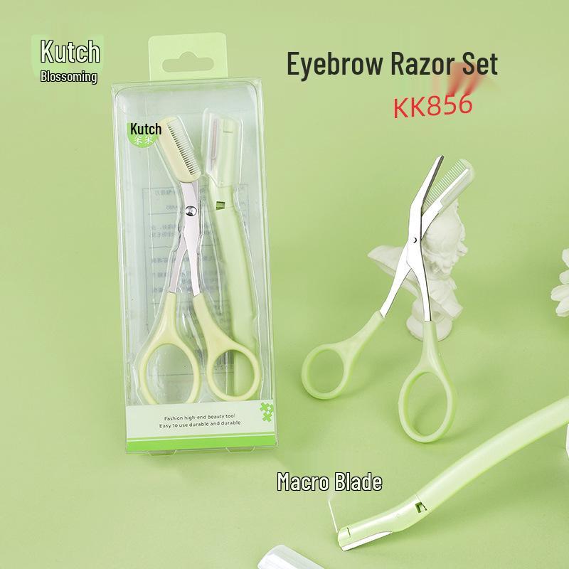 Kaqi Duoduo Eyebrow Trimmer Set: Safety Net, Sharp Blades, Comb & Scissors - Model KK856
Kaqi Duoduo Eyebrow Trimmer Set: Safety Net, Sharp Blades, Comb & Scissors - Model KK856