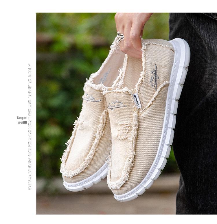 Men s 2025 Washed Canvas Slip-On Casual Shoes 36
Men s 2025 Washed Canvas Slip-On Casual Shoes 36