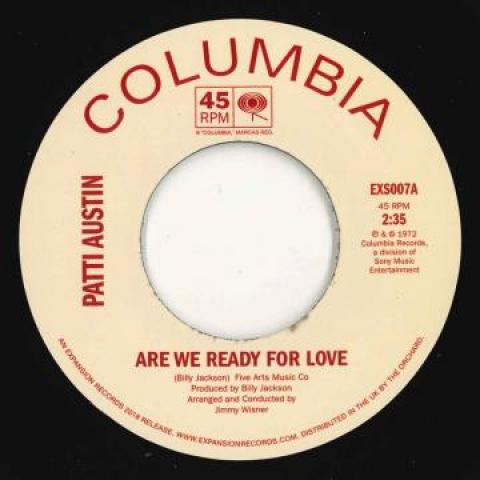 7inch Record PATTI AUSTIN - Are We Ready For Love / Didn t Say EXS007 Columbia 1972 UK Soul/Funk
7inch Record PATTI AUSTIN - Are We Ready For Love / Didn t Say EXS007 Columbia 1972 UK Soul/Funk