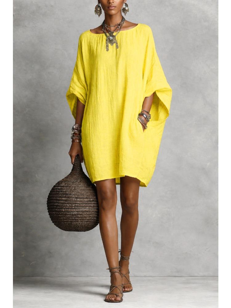 Women s Light Blue Off Shoulder Flowy Midi Dress with Three-Quarter Sleeves 5XL жовтий
Women s Light Blue Off Shoulder Flowy Midi Dress with Three-Quarter Sleeves 5XL жовтий