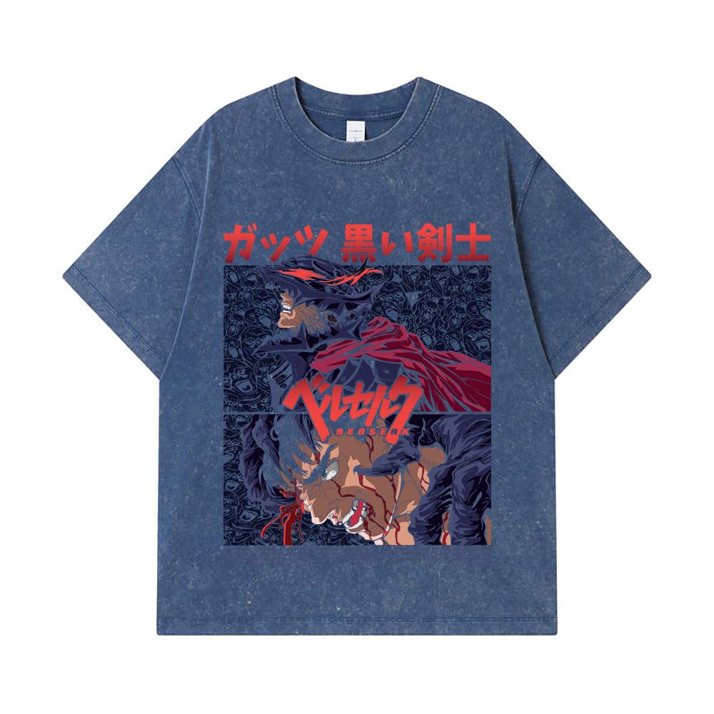 275 GSM Washed T-shirts 100% Cotton Berserk V5 Print Unisex Heavy Cotton T Shirt 2XL
275 GSM Washed T-shirts 100% Cotton Berserk V5 Print Unisex Heavy Cotton T Shirt 2XL
