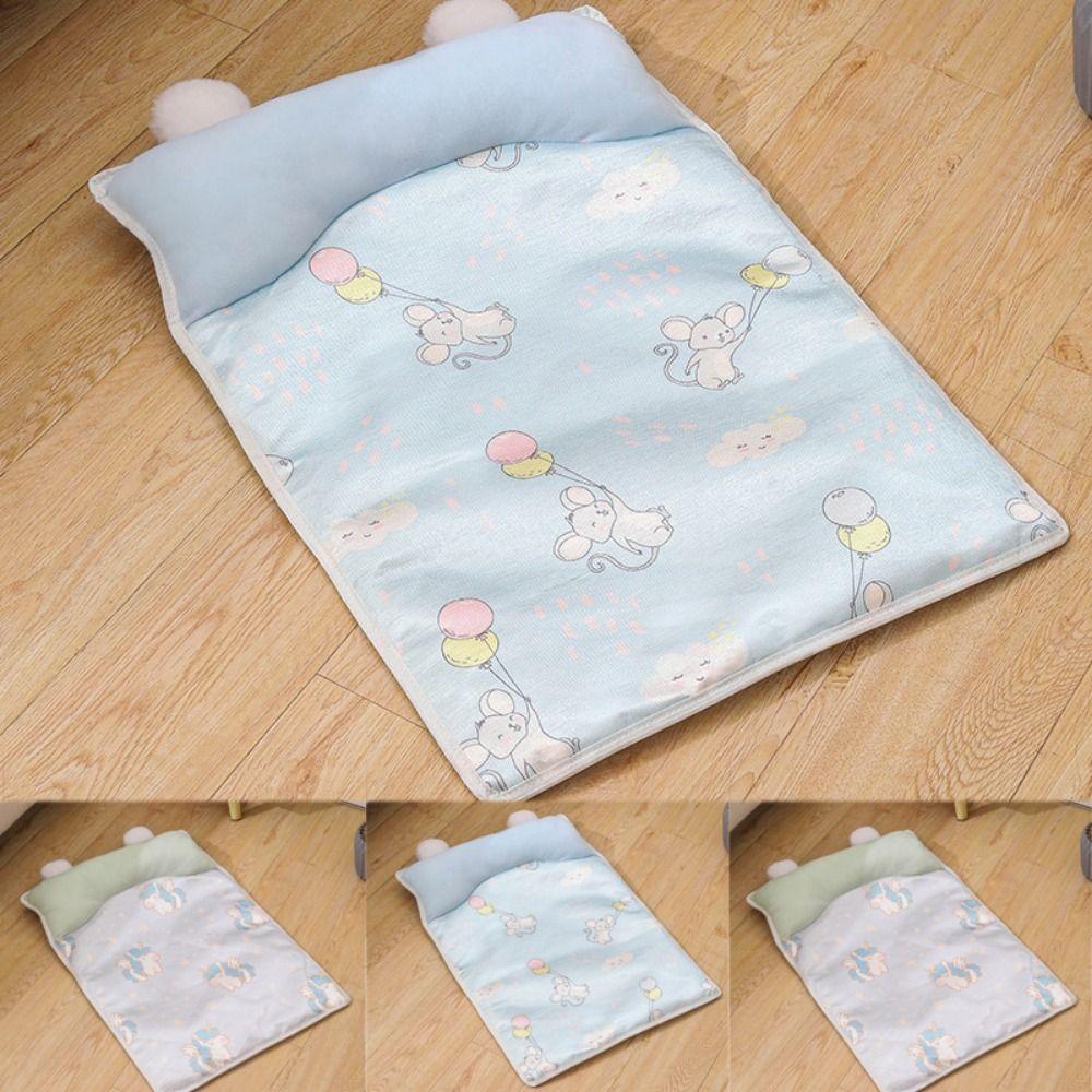 Cartoon Dog Ice Silk Pad Non-slip Summer Cat Nest Cat Summer Blanket Puppy Sleep Mat for Dogs Cats M жёлтый
Cartoon Dog Ice Silk Pad Non-slip Summer Cat Nest Cat Summer Blanket Puppy Sleep Mat for Dogs Cats M жёлтый