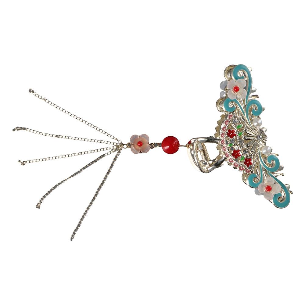 Flower Headwear Women Shark Clip Chinese Style Hair Clip Hair Accessories Crab Clip Fan Hair Claw A
Flower Headwear Women Shark Clip Chinese Style Hair Clip Hair Accessories Crab Clip Fan Hair Claw A