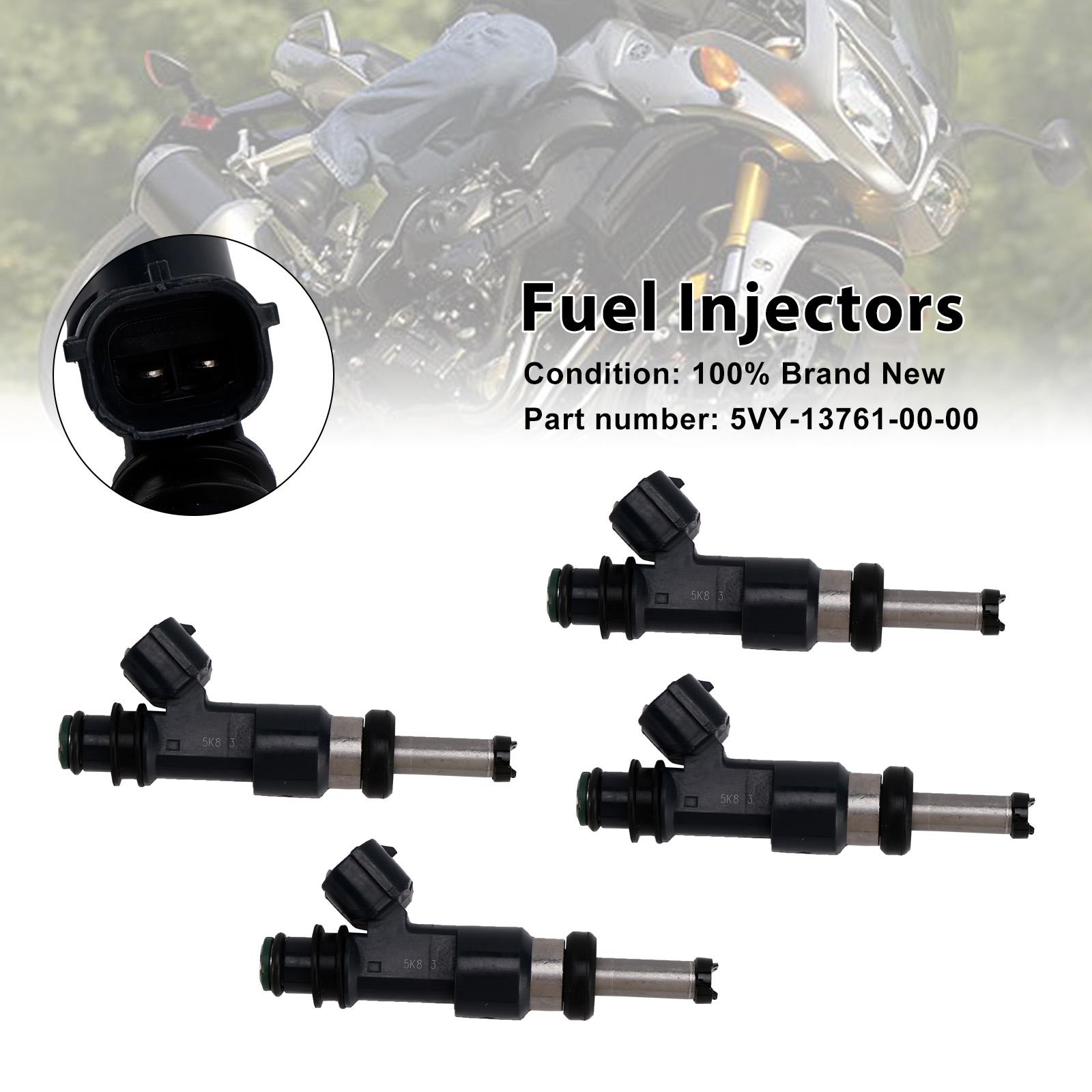 4 шт. 5VY-13761-00-00 Паливні форсунки для Yamaha YZF-R1 2004-2006 FZS10
4 шт. 5VY-13761-00-00 Паливні форсунки для Yamaha YZF-R1 2004-2006 FZS10