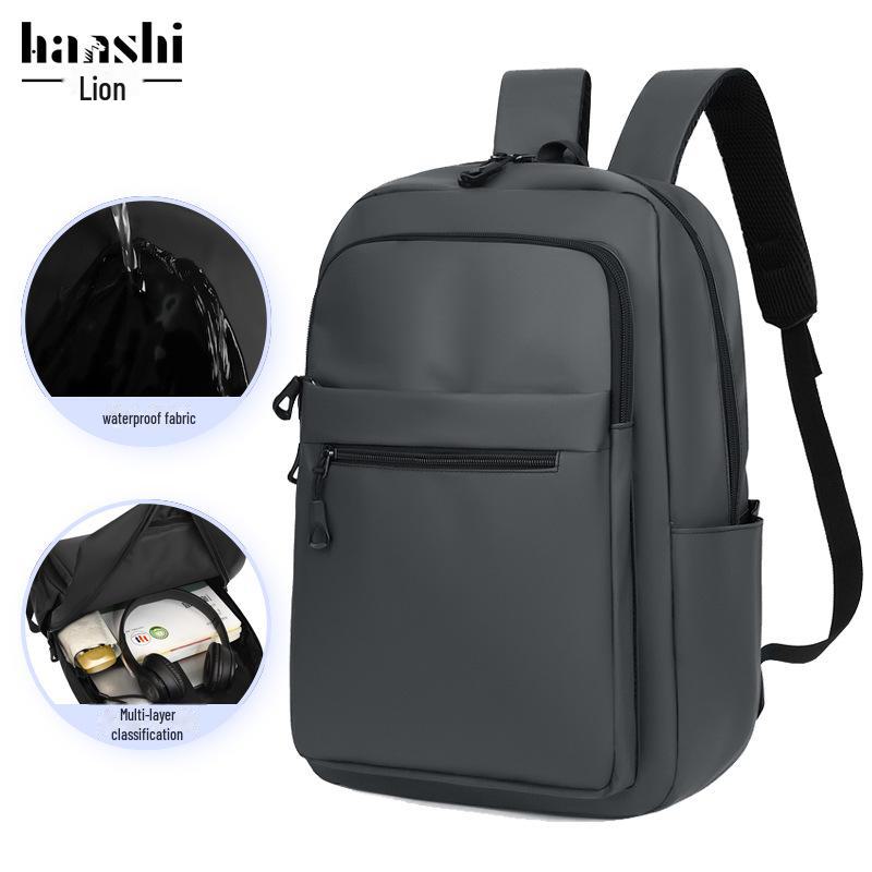 Модний нейлоновий рюкзак унісекс - легка, водонепроникна, повсякденна шкільна або дорожня сумка через плече з відділенням для ноутбука
Модний нейлоновий рюкзак унісекс - легка, водонепроникна, повсякденна шкільна або дорожня сумка через плече з відділенням для ноутбука