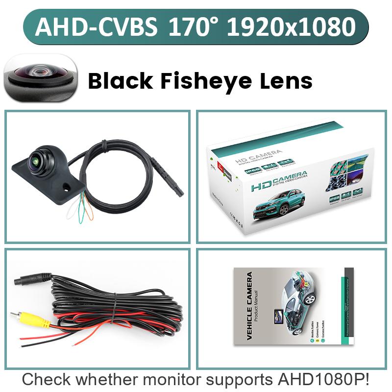 GreenYi 360° Регулируемая AHD1080 Автомобильная камера заднего вида Универсальная Мини Боковая/Передняя/Камера заднего вида 170° Объектив рыбий глаз Камера ночного видения Задний ход
GreenYi 360° Регулируемая AHD1080 Автомобильная камера заднего вида Универсальная Мини Боковая/Передняя/Камера заднего вида 170° Объектив рыбий глаз Камера ночного видения Задний ход