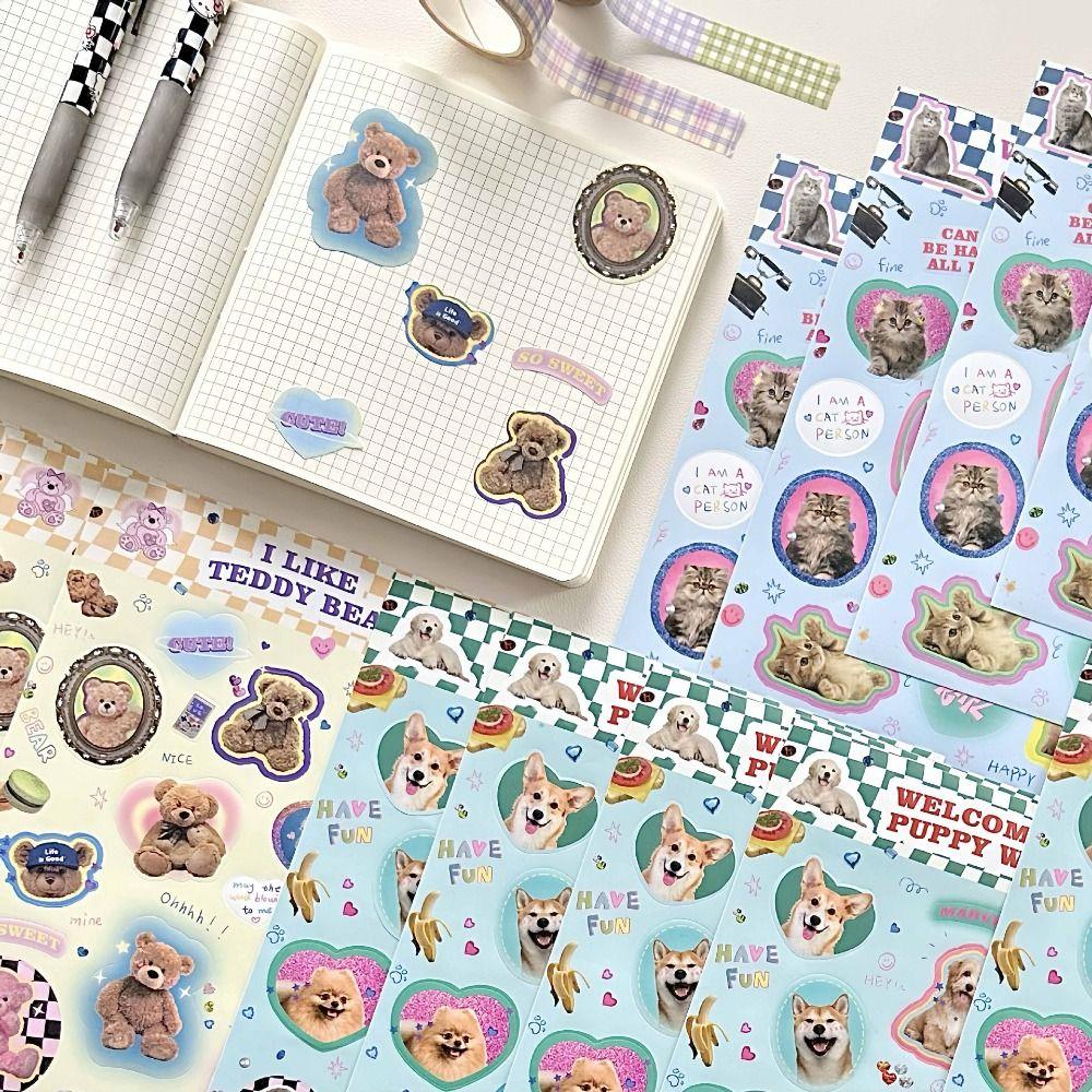 2pcs Cartoon Cat Cartoon Stickers Paper Cat DIY Decals Graffiti Luggage Sticker Guitar bear
2pcs Cartoon Cat Cartoon Stickers Paper Cat DIY Decals Graffiti Luggage Sticker Guitar bear