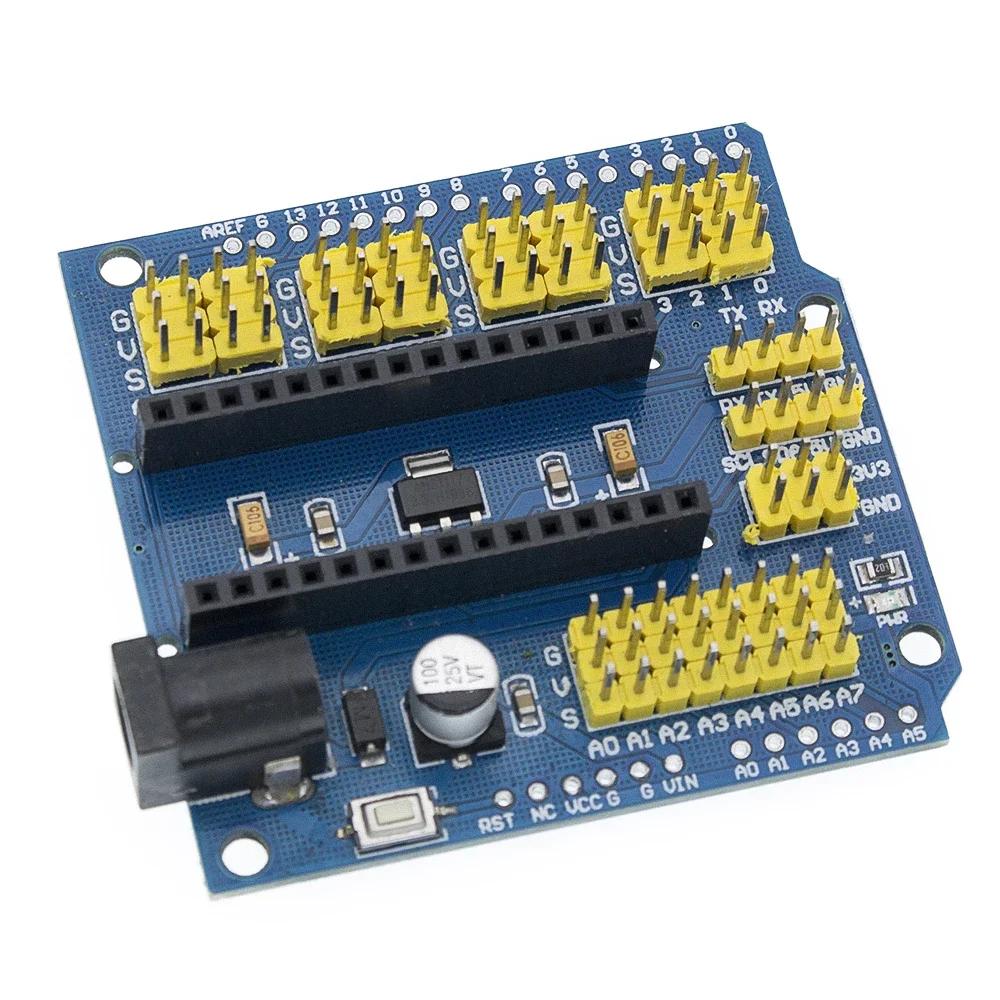 1pcs UNO Shield / Nano Shield for NANO 3.0 and UNO R3 duemilanove Expansion board синій
1pcs UNO Shield / Nano Shield for NANO 3.0 and UNO R3 duemilanove Expansion board синій
