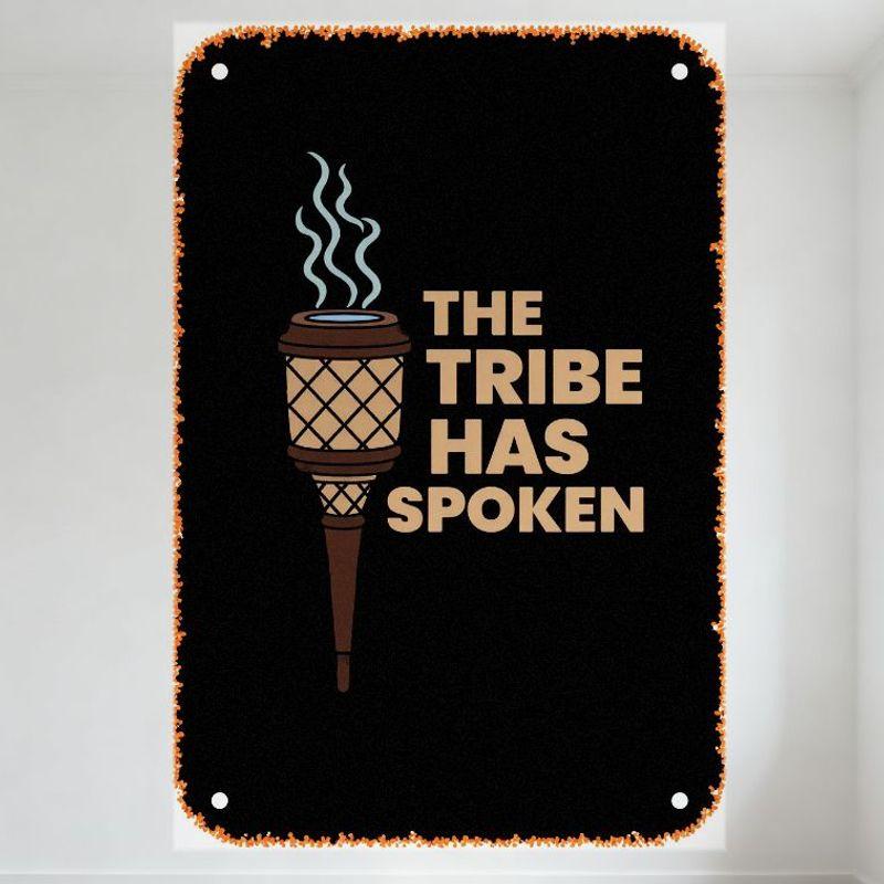 Vintage Tiki Torch THE TRIBE HAS SPOKEN Metal Tin Sign - Retro Tropical Bar Man Cave Home Decor with Hanging Holes 20x30cm(7.8x11.8inch)
Vintage Tiki Torch THE TRIBE HAS SPOKEN Metal Tin Sign - Retro Tropical Bar Man Cave Home Decor with Hanging Holes 20x30cm(7.8x11.8inch)