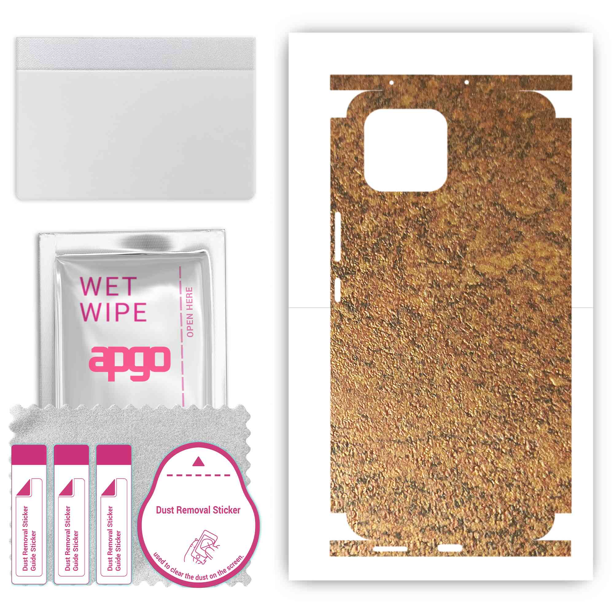 apgo Protective Skin Sticker for the back+sides compatible with Huawei nova 8 SE, Full Wrap Film, Foil, Vinyl - Pattern Rusty Copper
apgo Protective Skin Sticker for the back+sides compatible with Huawei nova 8 SE, Full Wrap Film, Foil, Vinyl - Pattern Rusty Copper