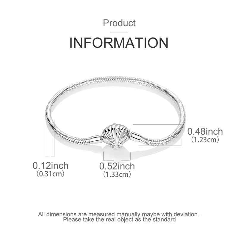 Original Bracelets 925 Silver Snowflake Heart Safety Chain Charms Bead Bracelet For Birthday Wedding Jewelry DIY Making 17cm
Original Bracelets 925 Silver Snowflake Heart Safety Chain Charms Bead Bracelet For Birthday Wedding Jewelry DIY Making 17cm