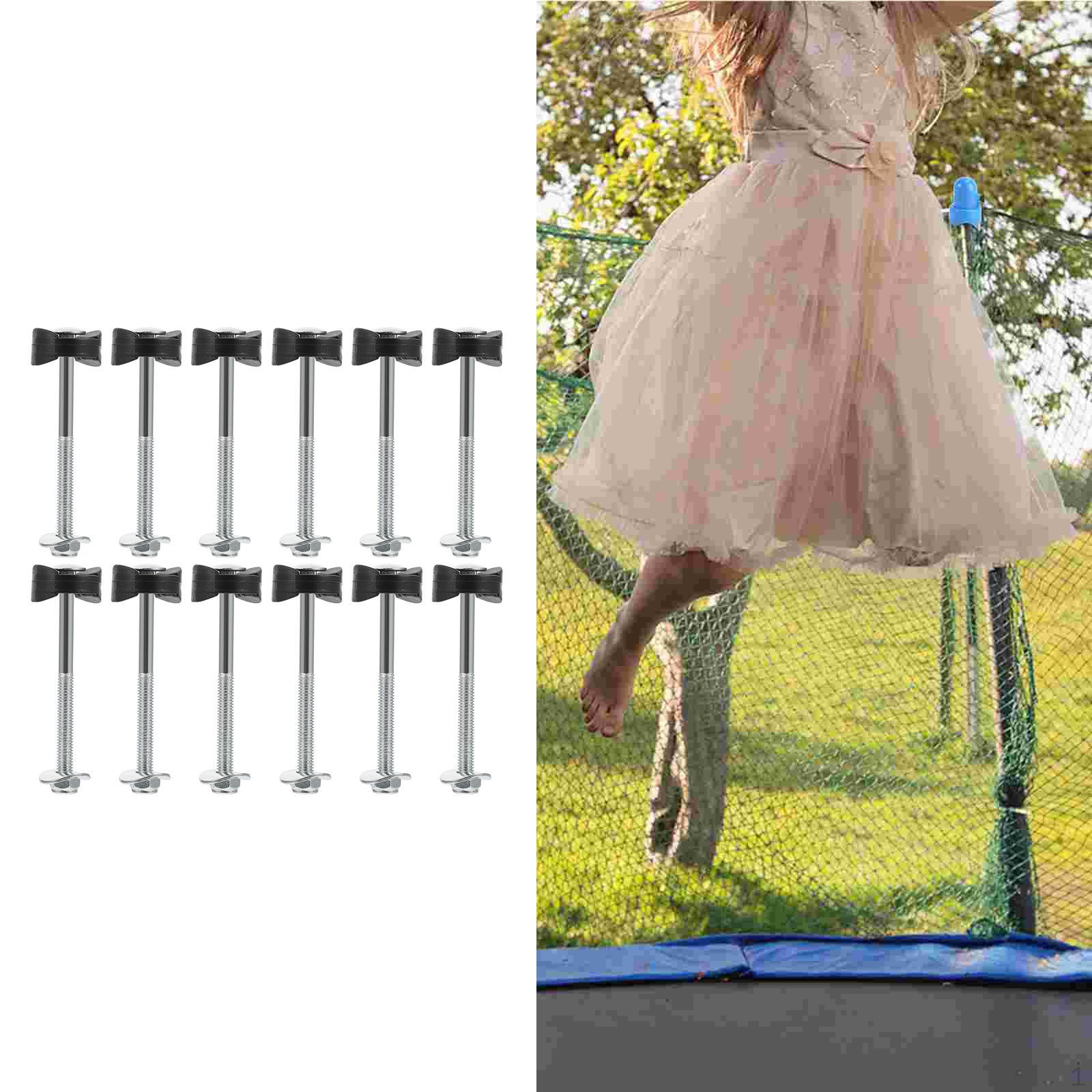 Outdoor Trampoline Screws Iron Durable Easy to Install for Replacement Tool
Outdoor Trampoline Screws Iron Durable Easy to Install for Replacement Tool