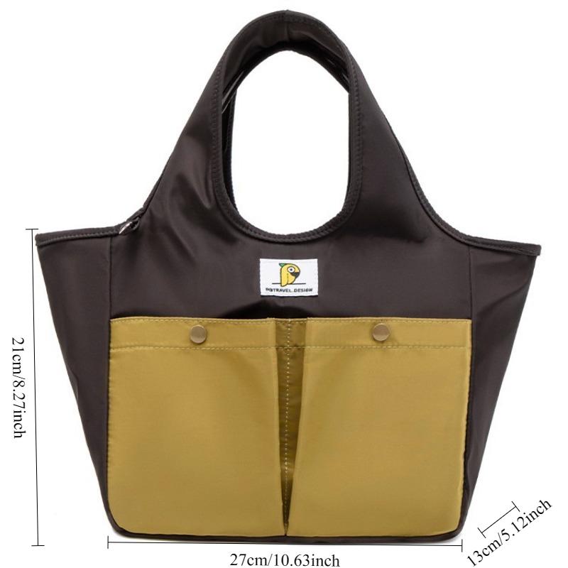 1pcs Portable Multifunctional Insulated Lunch Bag Large Capacity Handheld Bento Bag Tote Bag for Work Picnic 27x13x21cm коричневый
1pcs Portable Multifunctional Insulated Lunch Bag Large Capacity Handheld Bento Bag Tote Bag for Work Picnic 27x13x21cm коричневый