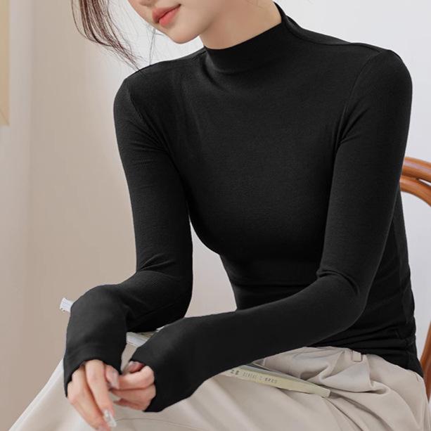 Black Modal Women s Slim Fit Mid-Neck Long Sleeve Base Layer Top (2024 Spring/Autumn/Winter) S (suitable for 70-90 jin)
Black Modal Women s Slim Fit Mid-Neck Long Sleeve Base Layer Top (2024 Spring/Autumn/Winter) S (suitable for 70-90 jin)