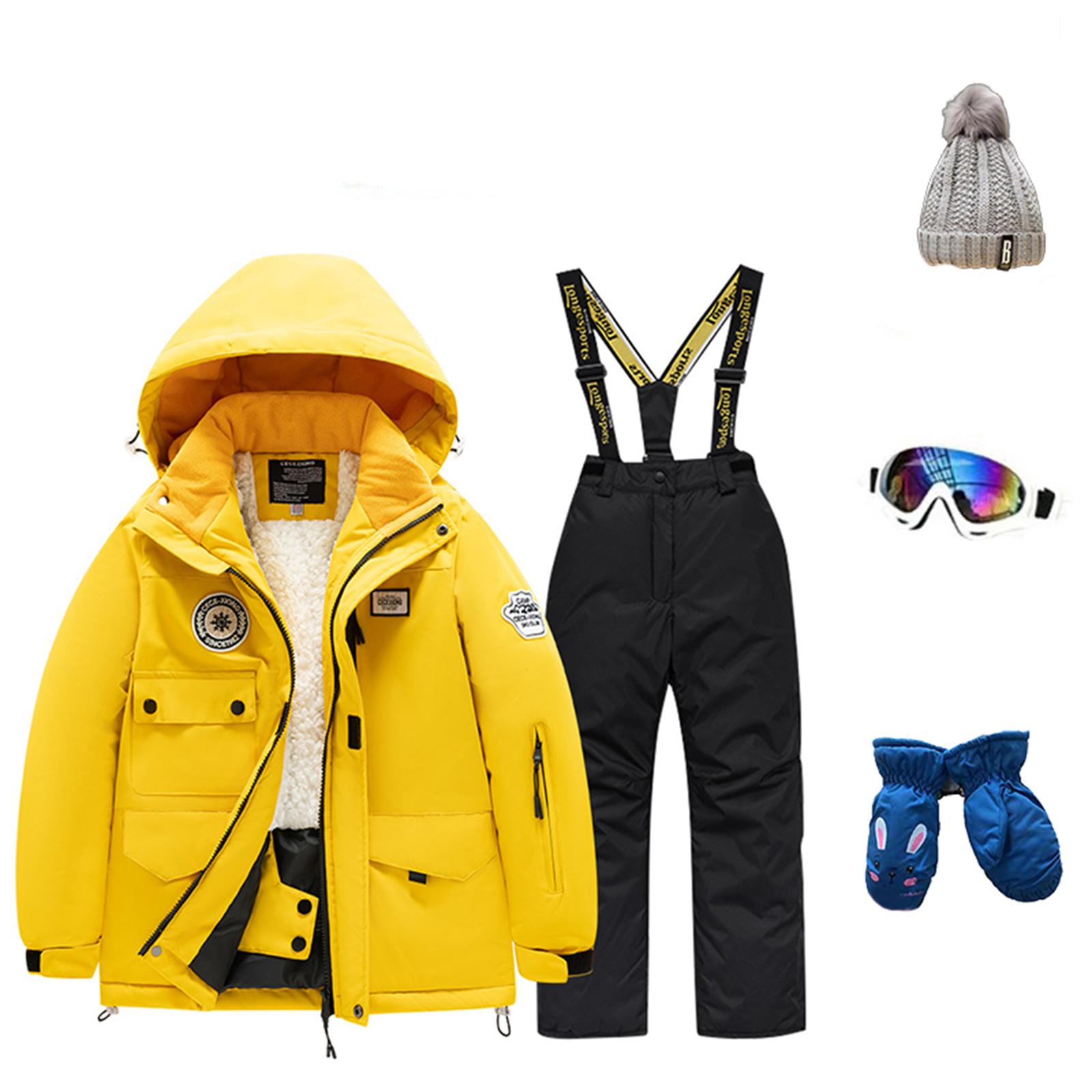 Children s Fashion Skiwear Set Boys And Girls Thickened Waterproof Thermal Ski Suit Five-Piece Outfit With Jacket And Trousers 10 чёрный
Children s Fashion Skiwear Set Boys And Girls Thickened Waterproof Thermal Ski Suit Five-Piece Outfit With Jacket And Trousers 10 чёрный