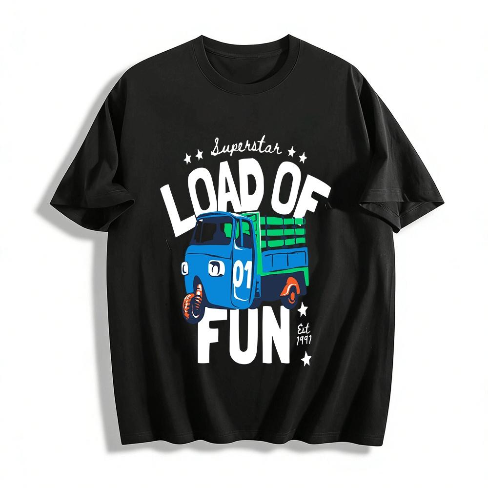 Vintage No.01 Three-Wheel Cargo Truck Printed Casual T-Shirt Pure cotton T-shirt XXS
Vintage No.01 Three-Wheel Cargo Truck Printed Casual T-Shirt Pure cotton T-shirt XXS