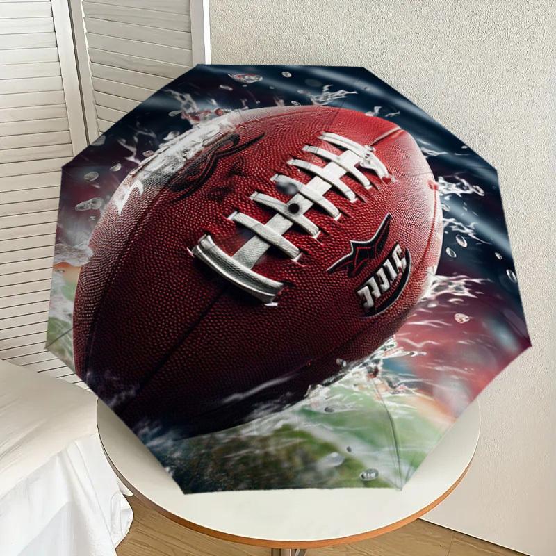 1pc American Football Sports Ball Umbrella with Plastic Handle,Suitable for All Seasons Home Travel Outdoor UmbrellaDD055
1pc American Football Sports Ball Umbrella with Plastic Handle,Suitable for All Seasons Home Travel Outdoor UmbrellaDD055