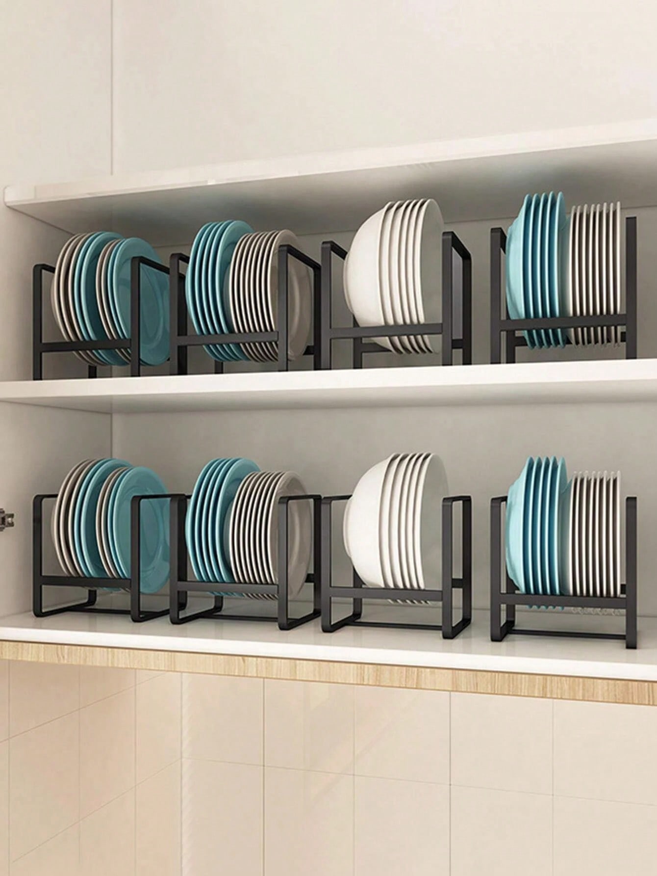 1/2pcs Iron Dish Storage Holder, Minimalist Black Dish Rack For Kitchen, Dish Stand Holder, Multifunctional Kitchen Storage Shelf For Dish, Pan, Bowls M чорний
1/2pcs Iron Dish Storage Holder, Minimalist Black Dish Rack For Kitchen, Dish Stand Holder, Multifunctional Kitchen Storage Shelf For Dish, Pan, Bowls M чорний