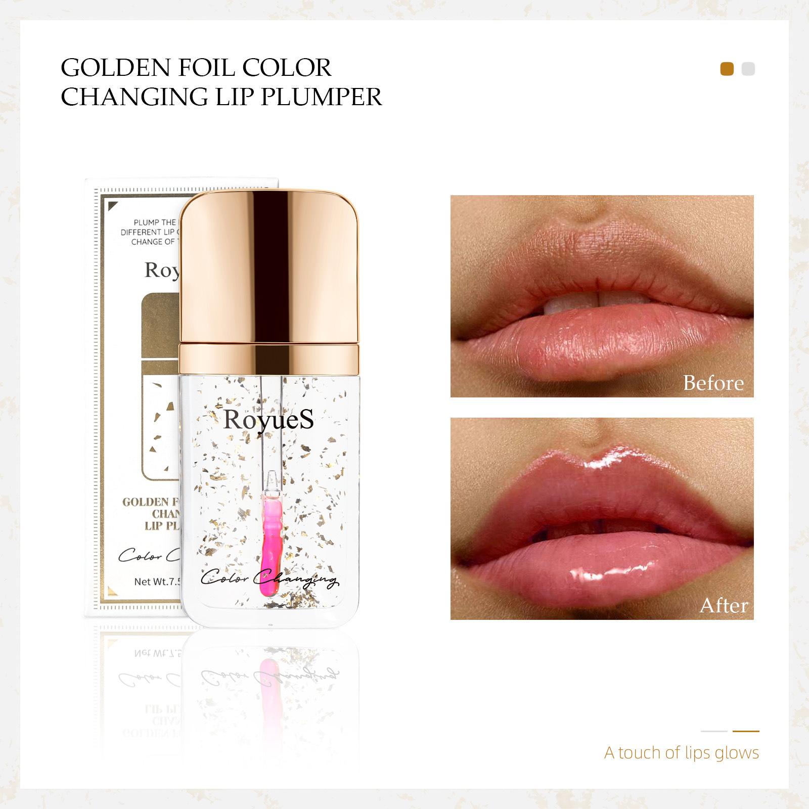 Золотая фольга, серебряная фольга, изменяющая цвет губ, пухлая, увлажняющая, восполняющая тысячи цветов, имбирь, пухлая губ 02#
Золотая фольга, серебряная фольга, изменяющая цвет губ, пухлая, увлажняющая, восполняющая тысячи цветов, имбирь, пухлая губ 02#