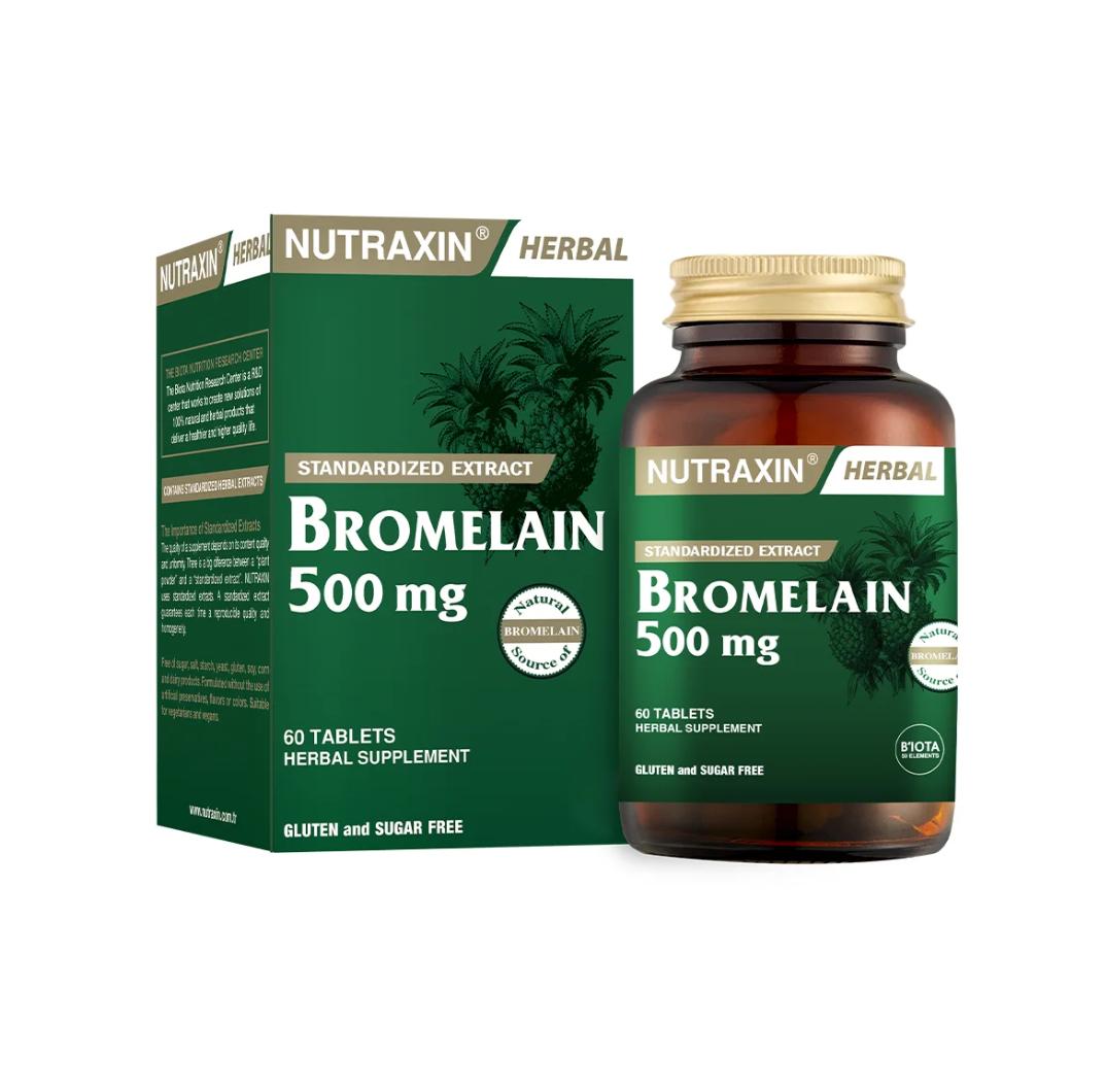Nutraxin Bromelain 60 Tablets
Nutraxin Bromelain 60 Tablets