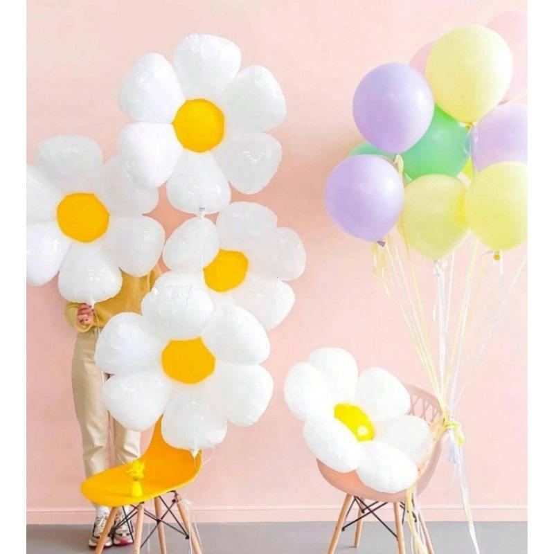 4/8/10 pieces of small Daisy aluminum film balloons, suitable for birthday parties, festival celebration decorations and theme party decorations
4/8/10 pieces of small Daisy aluminum film balloons, suitable for birthday parties, festival celebration decorations and theme party decorations