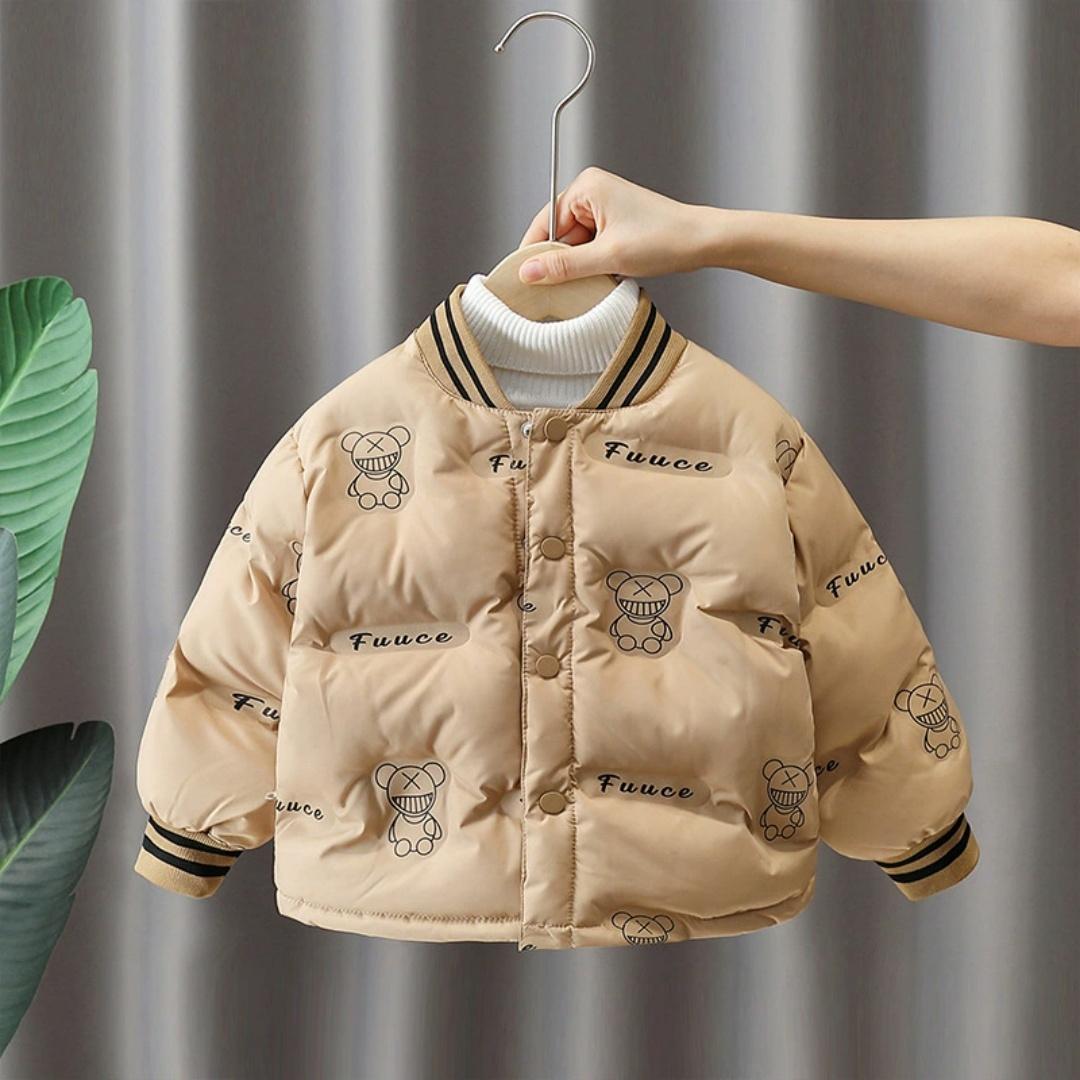 Boys Cotton-padded Jacket, Autumn and Winter Clothes, Children s Cotton-padded Baseball Uniform, Padded Jacket, Baby Padded Jacket 80 кавовий
Boys Cotton-padded Jacket, Autumn and Winter Clothes, Children s Cotton-padded Baseball Uniform, Padded Jacket, Baby Padded Jacket 80 кавовий