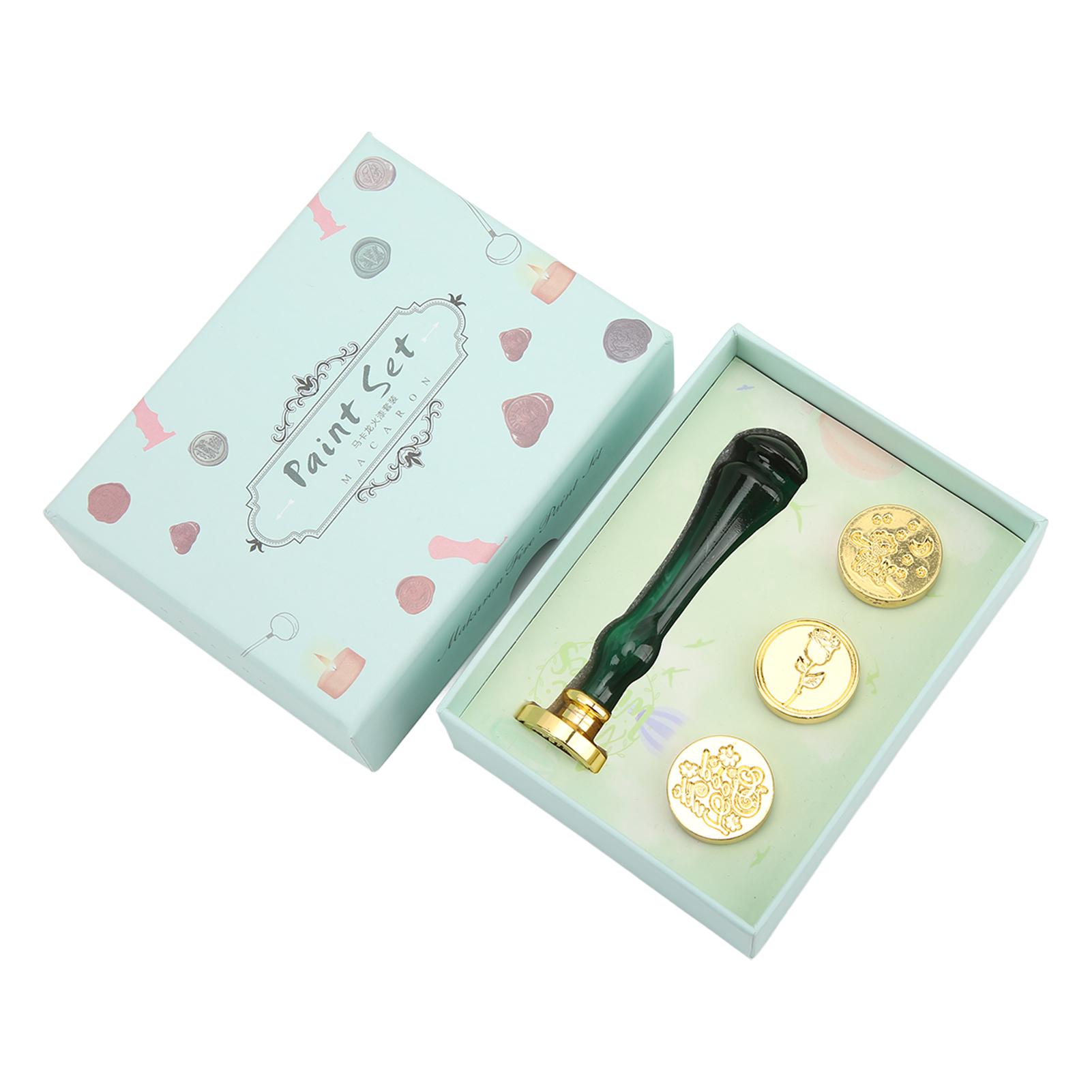 Набор печатей для сургуча Прозрачный узор Антикоррозийный Изысканная упаковка Печать для запечатывания сургучом для DIY
Набор печатей для сургуча Прозрачный узор Антикоррозийный Изысканная упаковка Печать для запечатывания сургучом для DIY