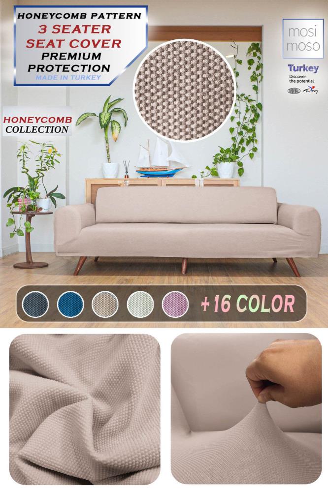 Mosimoso Эластичный чехол для 3-местного дивана Home Honeycomb | Эластичный чехол на сиденье | Чехол на сиденье
Mosimoso Эластичный чехол для 3-местного дивана Home Honeycomb | Эластичный чехол на сиденье | Чехол на сиденье