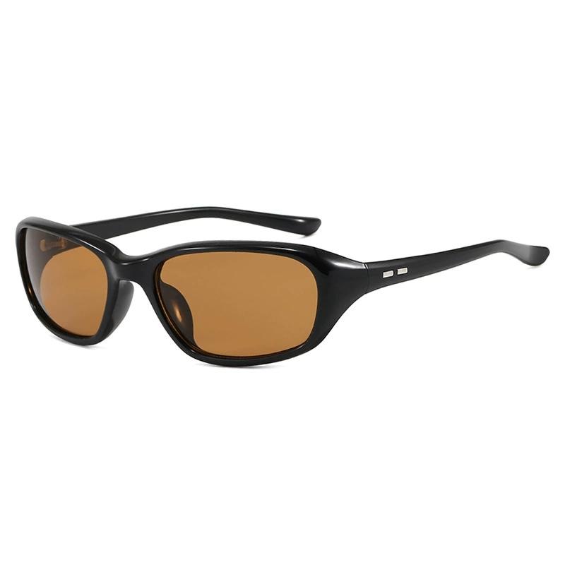 Y2K Retro Sport Sunglasses for Women Men Brown Lenses Vintage 90s Wrap Around UV400 Protection Cycling Windproof Sun Glasses as shown
Y2K Retro Sport Sunglasses for Women Men Brown Lenses Vintage 90s Wrap Around UV400 Protection Cycling Windproof Sun Glasses as shown