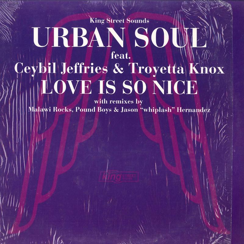 12inch Record URBAN SOUL - Love Is So Nice KSS1073 KING STREET SOU 1998 US Dance & Electronica Used
12inch Record URBAN SOUL - Love Is So Nice KSS1073 KING STREET SOU 1998 US Dance & Electronica Used