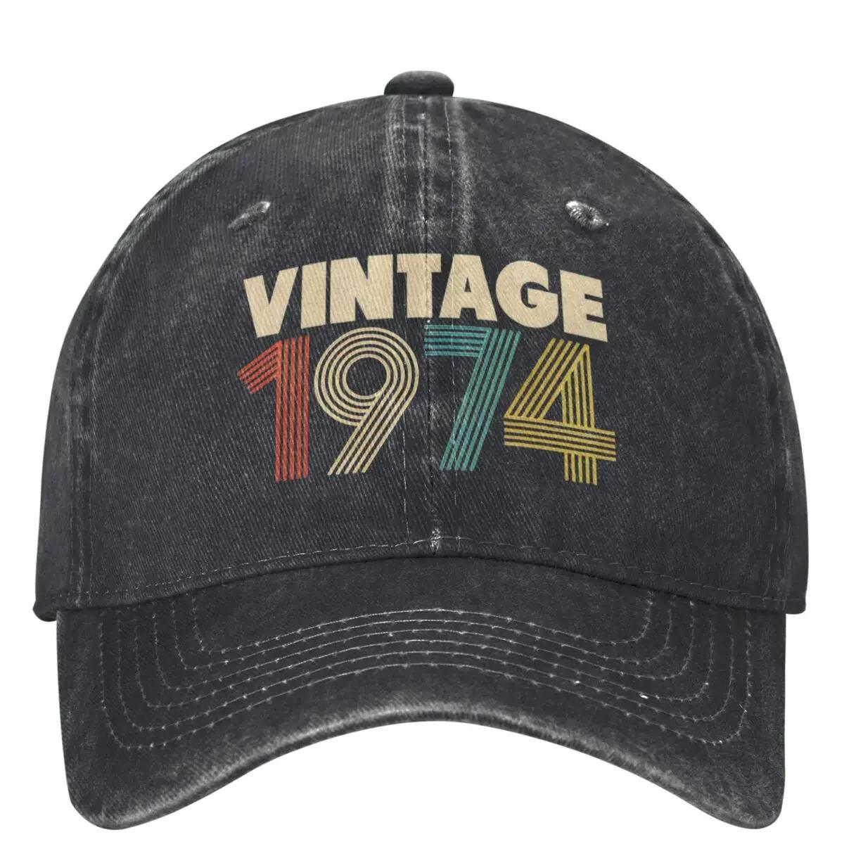 Vintage 1974 Casual Baseball Cap Summer 44th Birthday Trucker Hat Sun Visor Tennis Skate Hip Hop Hats Female Male Baseball Caps adjustable сірий колір
Vintage 1974 Casual Baseball Cap Summer 44th Birthday Trucker Hat Sun Visor Tennis Skate Hip Hop Hats Female Male Baseball Caps adjustable сірий колір