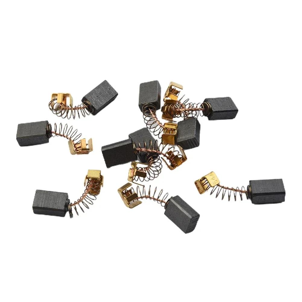 10pcs Carbon Brushes 5x8x12mm For Electric Motors CB85 CB57 CB64 191627-8 Brushes Angle Grinder Sander Accessories China Mainland
10pcs Carbon Brushes 5x8x12mm For Electric Motors CB85 CB57 CB64 191627-8 Brushes Angle Grinder Sander Accessories China Mainland