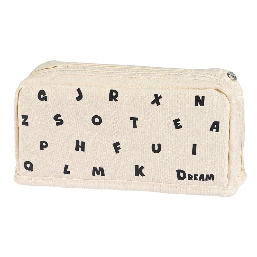 Large Capacity Pencil Case Standing Stationery Organizer Portable Pen Bag Students бежевий
Large Capacity Pencil Case Standing Stationery Organizer Portable Pen Bag Students бежевий