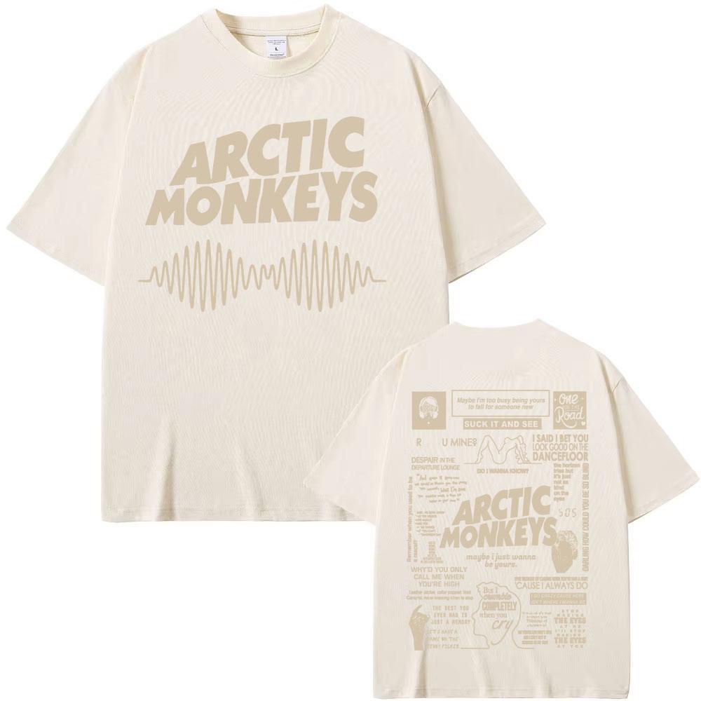 Retro Arctic Monkey Album Tour Double Sided Pattern Tshirt 2026 New Mens Womens Hip Hop Punk Rock Cotton Tshirt 4XL
Retro Arctic Monkey Album Tour Double Sided Pattern Tshirt 2026 New Mens Womens Hip Hop Punk Rock Cotton Tshirt 4XL