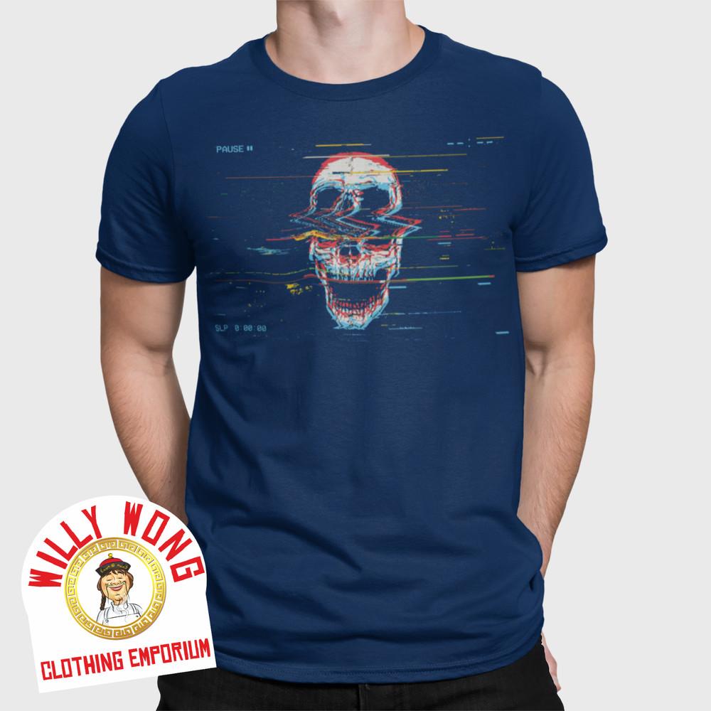 Skull Glitch TV T-Shirt Retro Tee 70s 80s 90s Classic Gift Horror Zombie Love Unisex T-Shirt S
Skull Glitch TV T-Shirt Retro Tee 70s 80s 90s Classic Gift Horror Zombie Love Unisex T-Shirt S