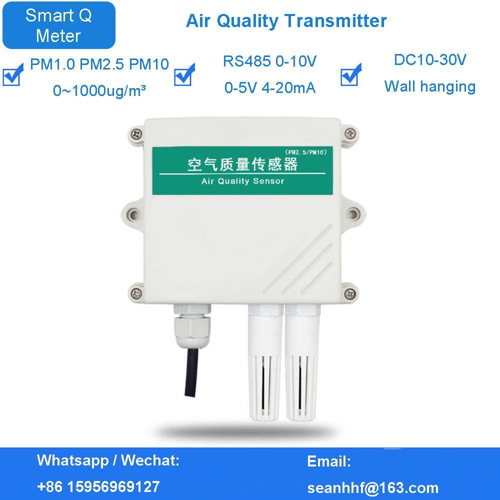 PM2.5PM10 Датчик pm1.0 загрязненных твердых частиц TSP Мониторинг пыли Окружающая среда Детектор качества воздуха RS485 0–5 В
PM2.5PM10 Датчик pm1.0 загрязненных твердых частиц TSP Мониторинг пыли Окружающая среда Детектор качества воздуха RS485 0–5 В