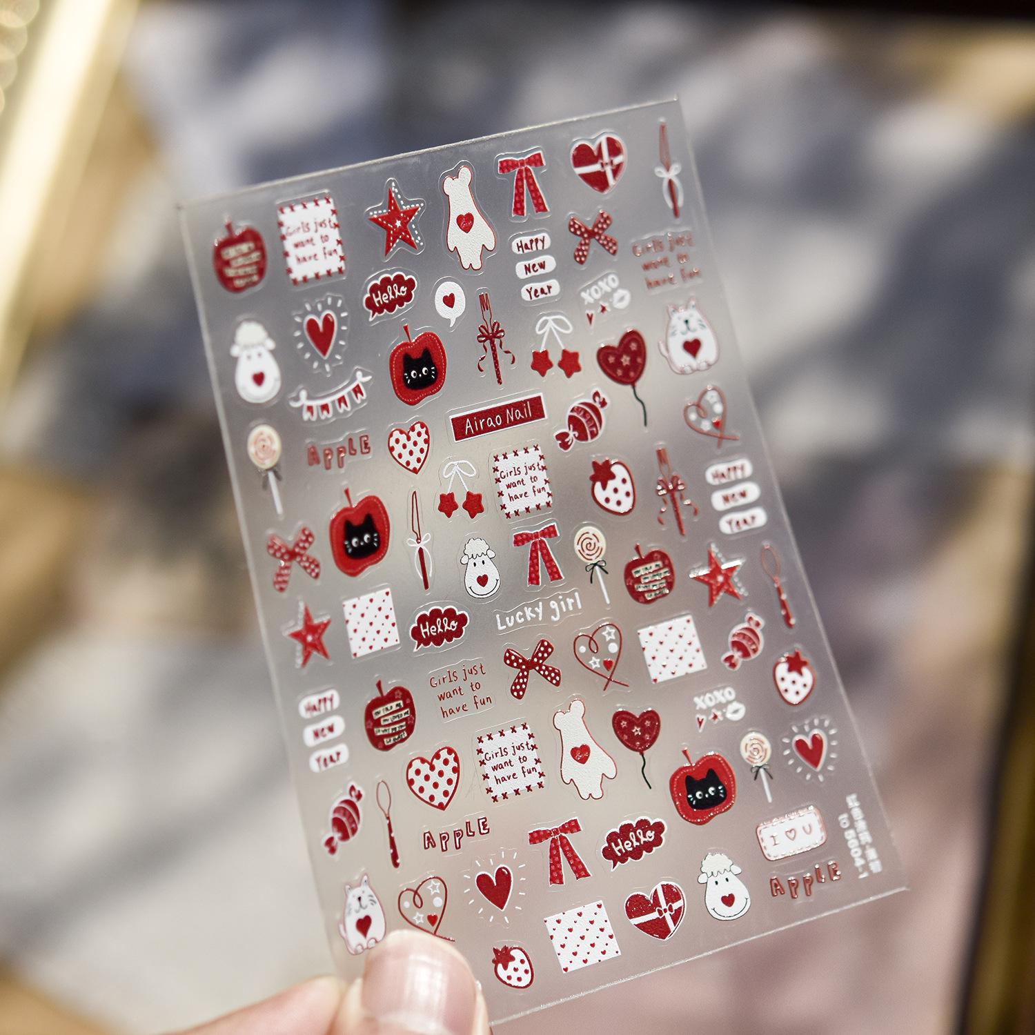 Tomoni x Airao Red Graffiti Nail Art - Durable & Cute Kids Stickers
Tomoni x Airao Red Graffiti Nail Art - Durable & Cute Kids Stickers