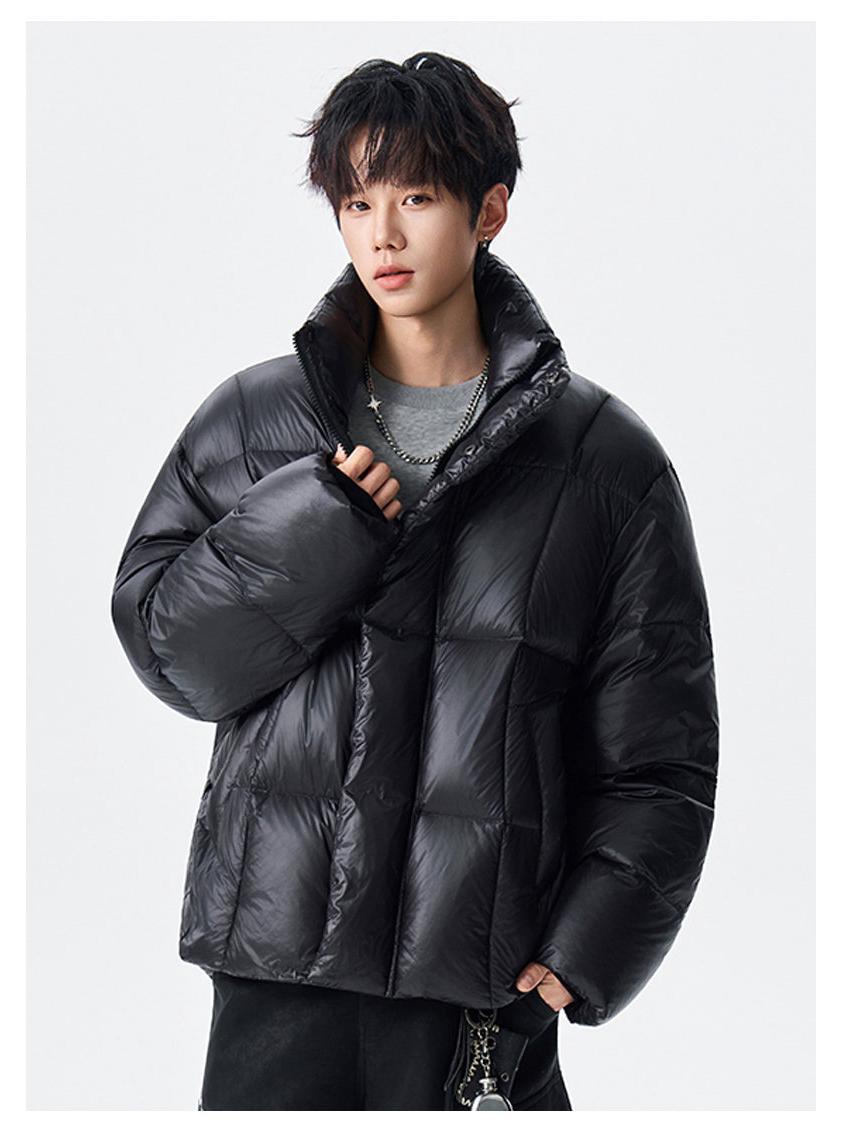 Men s Windproof High Fill Stand Collar Down Puffer Jacket S/165 чёрный
Men s Windproof High Fill Stand Collar Down Puffer Jacket S/165 чёрный