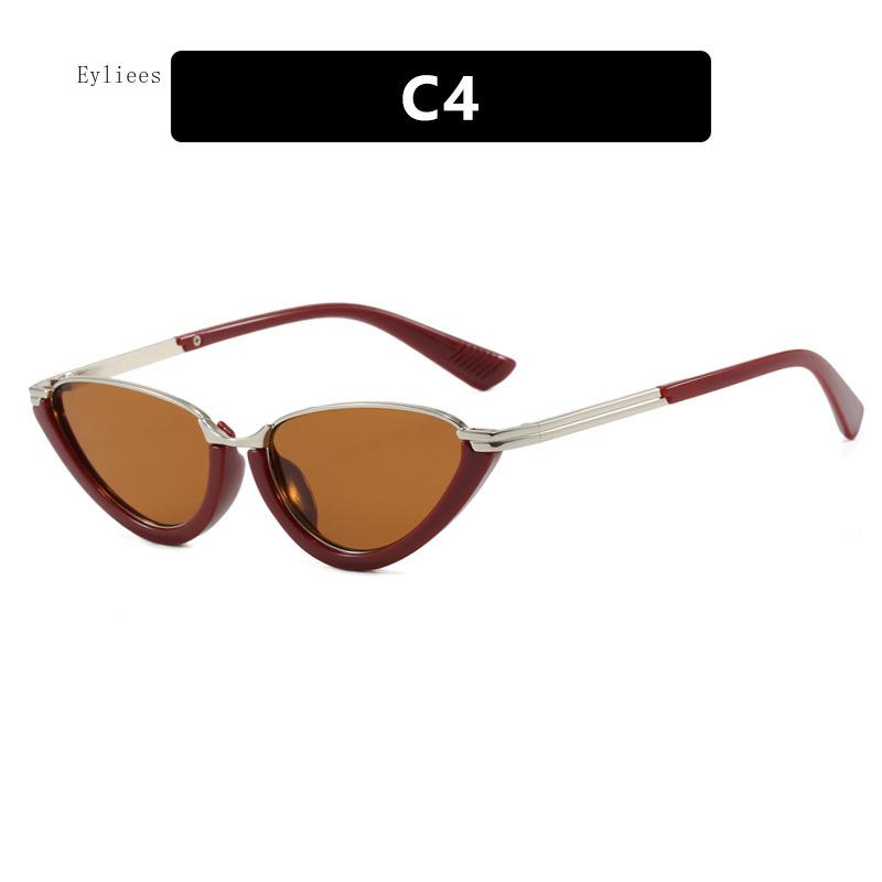 Latest Small Frame High Performance Cat Eye Fashion Trendy Personalized Metal Sunglasses Womens High-end Retro Sunglasses
Latest Small Frame High Performance Cat Eye Fashion Trendy Personalized Metal Sunglasses Womens High-end Retro Sunglasses