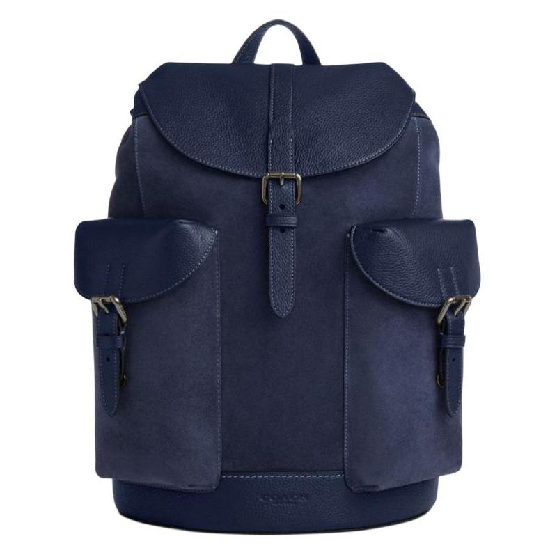 COACH WARNER 32 drawstring pin buckle adjustable shoulder strap fabric backpack large size unisex couple style true navy blue синій
COACH WARNER 32 drawstring pin buckle adjustable shoulder strap fabric backpack large size unisex couple style true navy blue синій