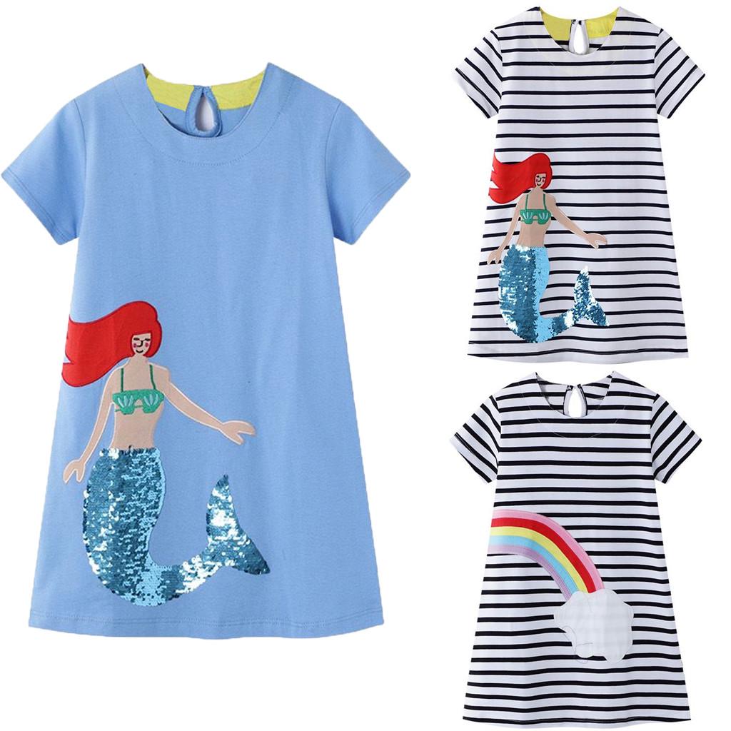 Платье принцессы с блестками и радужным принтом для маленьких девочек, сарафан, наряды
Платье принцессы с блестками и радужным принтом для маленьких девочек, сарафан, наряды