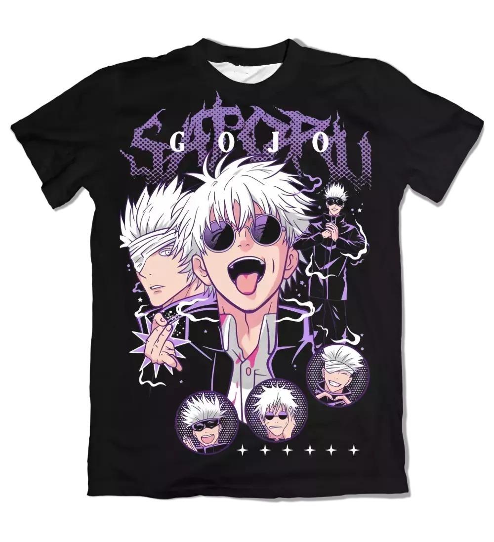 Jujutsu Kaisen Gojo Satoru Unisex Pure Cotton Tshirt 2026 Summer Hot Anime Print Round Neck Loose Family Short Sleeved Top 4XL
Jujutsu Kaisen Gojo Satoru Unisex Pure Cotton Tshirt 2026 Summer Hot Anime Print Round Neck Loose Family Short Sleeved Top 4XL
