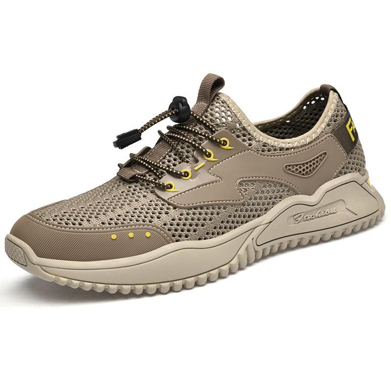 Sneakers men s 2025 summer new breathable mesh shoes one pedal soft sole hollow casual lightweight travel shoes men 44
Sneakers men s 2025 summer new breathable mesh shoes one pedal soft sole hollow casual lightweight travel shoes men 44