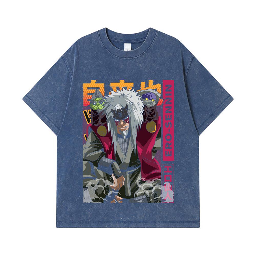 275 GSM Washed T-shirts 100% Cotton Naruto V9 Jiraiya Print Unisex Heavy Cotton T Shirt 2XL королівський синій колір
275 GSM Washed T-shirts 100% Cotton Naruto V9 Jiraiya Print Unisex Heavy Cotton T Shirt 2XL королівський синій колір