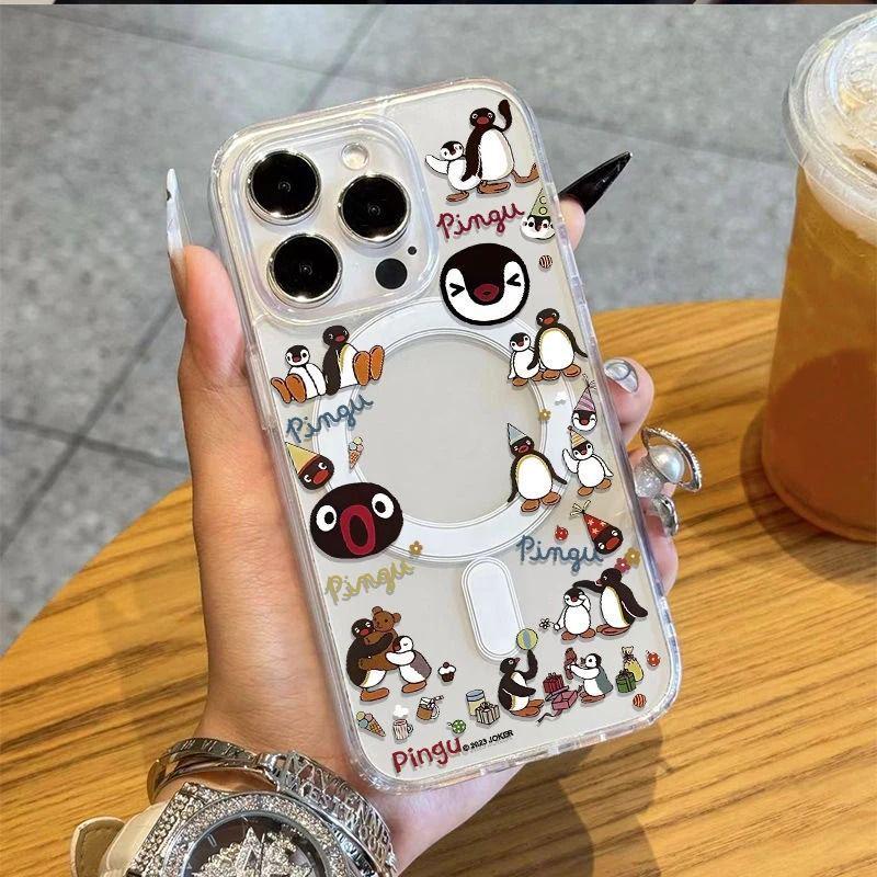 Pingu Family Magnetic Hard Shell Case for iPhone 12/13/15/16/17 Pro Max 13PROMAX
Pingu Family Magnetic Hard Shell Case for iPhone 12/13/15/16/17 Pro Max 13PROMAX