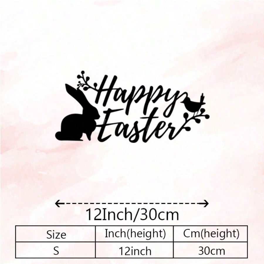Metal Rabbit Wall Art Rustproof Iron Statue Easter Porch Living Room Decor Gift різнокольоровий
Metal Rabbit Wall Art Rustproof Iron Statue Easter Porch Living Room Decor Gift різнокольоровий