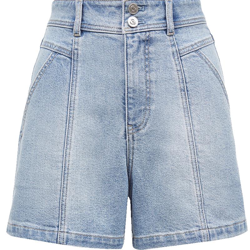 ONLY Women s A-line High-Waist Denim Shorts S
ONLY Women s A-line High-Waist Denim Shorts S
