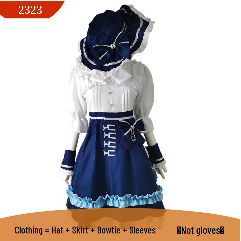 Identity V Gardener Lan Gui Jing Meng Costume & Wig - Star of Performance Parent-Child Cosplay Outfit Adult XL (below 60kg)
Identity V Gardener Lan Gui Jing Meng Costume & Wig - Star of Performance Parent-Child Cosplay Outfit Adult XL (below 60kg)